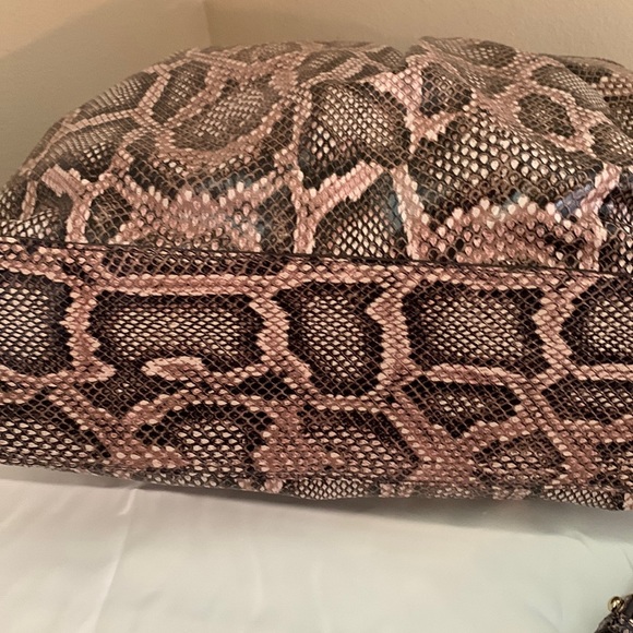 Brahmin Haiku Collection Renata Animal Print Leather Tote Bag - Picture 11 of 16